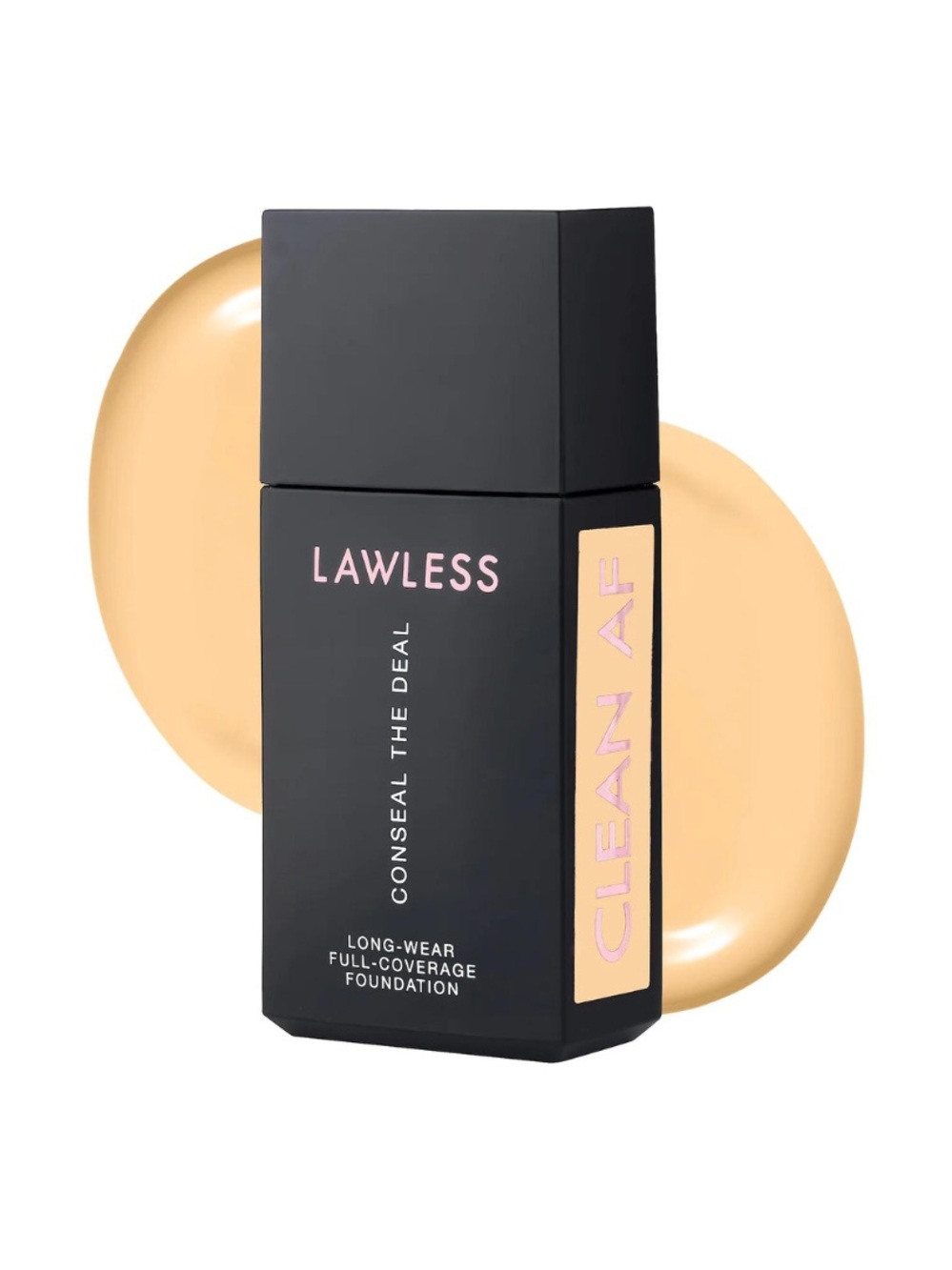 LAWLESS Conseal The Deal Full-Coverage Foundation — Sesame shade